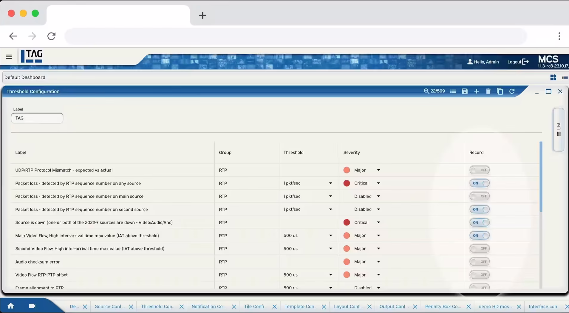 monitoring ip recording