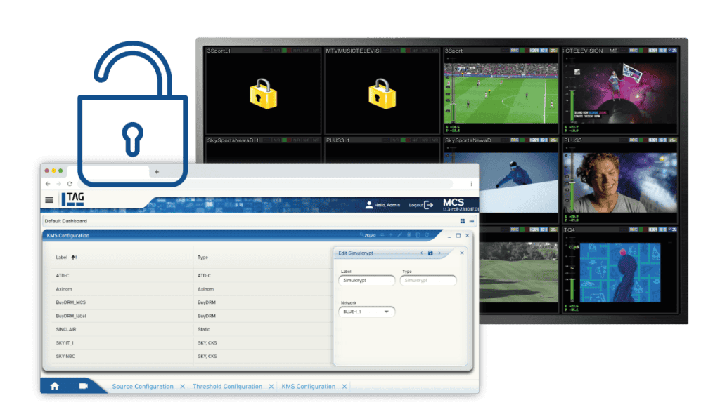 realtime decryption for ip monitoring