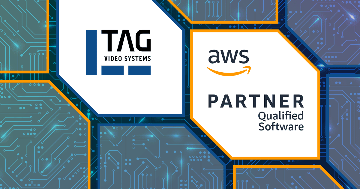 TAG's Realtime Media Platform Earns AWS Badge