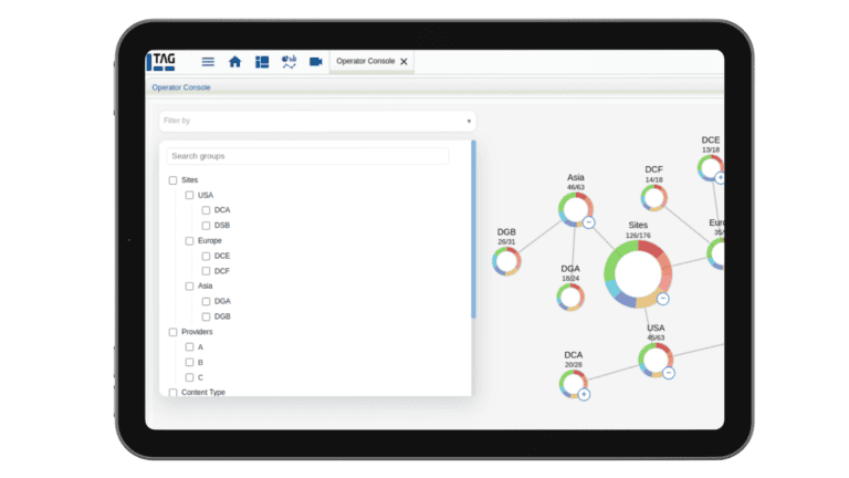 Screenshot of the Lens interface